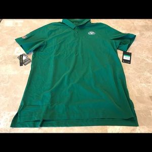 Nike NFL On-field Apparel New York Jets Dry-fit Polo BV7862-327 Men Size XL
